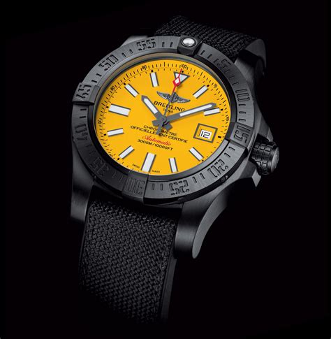 breitling avenhher seawollf|Breitling Avenger seawolf blacksteel.